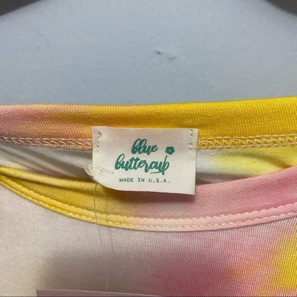 Go Ask Your Dad Oversized Relaxed Fit Tie Dye Scoop Neck Half Sleeves Tee - Picture 12 of 14